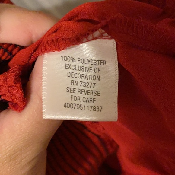 Candie’s One Shoulder Ruffle Crop Top - Picture 6 of 7